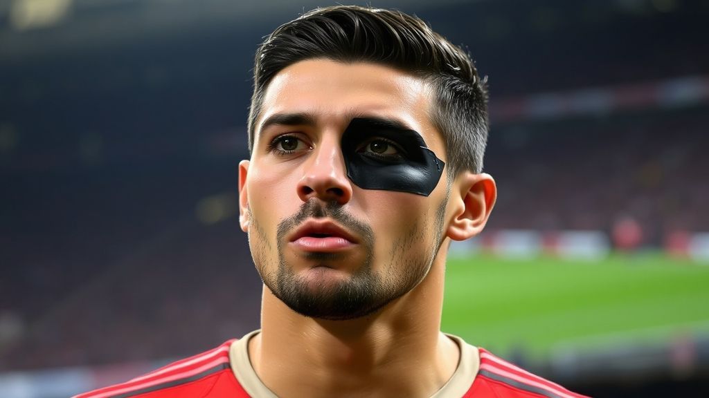 卡塞米罗熊猫眼真相大白！34岁铁腰血染赛场仍破门