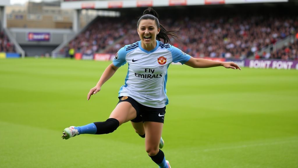 朴智星女儿杰西·帕克闪耀曼联！6球4助创生涯最佳，红魔女足冲击三线冠军