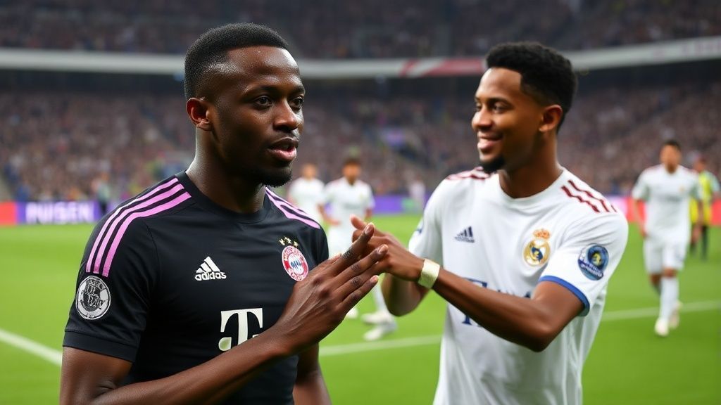 拜仁客场2-1险胜皇马！孔帕尼赛后激情拥抱维尼修斯：请永远做真实的自己