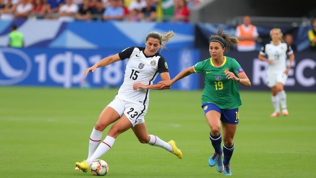 美国女足六月远征巴西：两大世界杯场馆上演南美巅峰对决