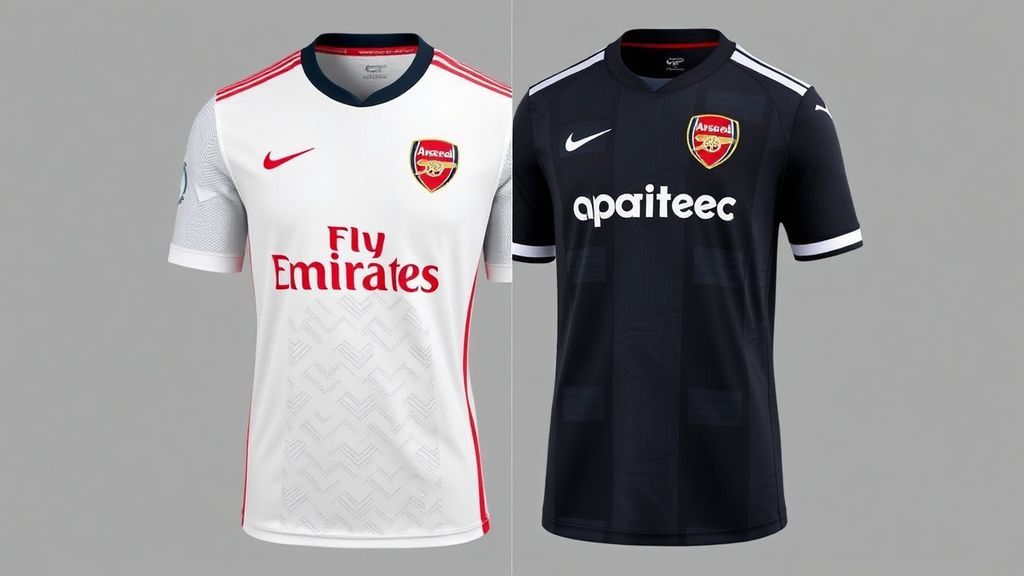 阿森纳2026-27赛季三套球衣设计全曝光